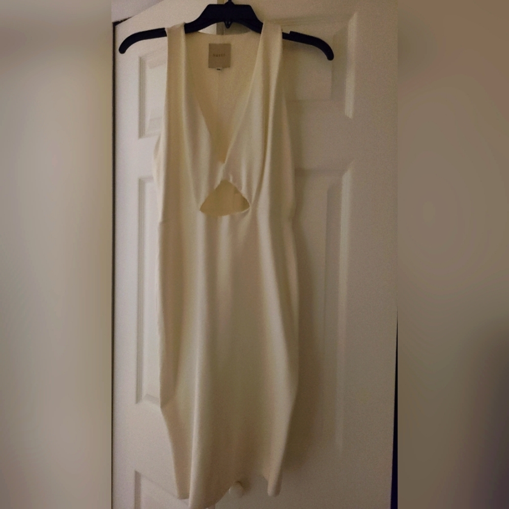 Lined fitted dress